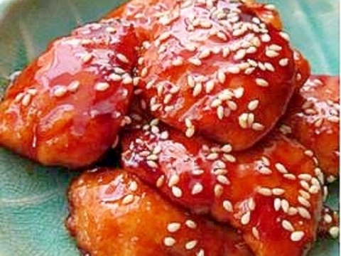 簡単お弁当おかず♪ささみの照り焼き